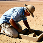 **

"A professional archaeologist, fully clothed in khakis and a linen shirt, carefully excavating an ancient artifact in a sun-drenched desert environment. Safe for work, appropriate content, modest attire, natural pose, perfect anatomy, well-formed hands, proper finger count, professional archaeology, family-friendly."

**