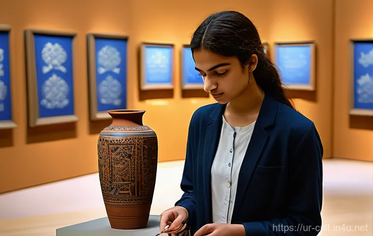 문화예술사 면접 준비 팁 - A bright, curious young person, approximately 16 years old, modestly dressed in smart casual attire ...