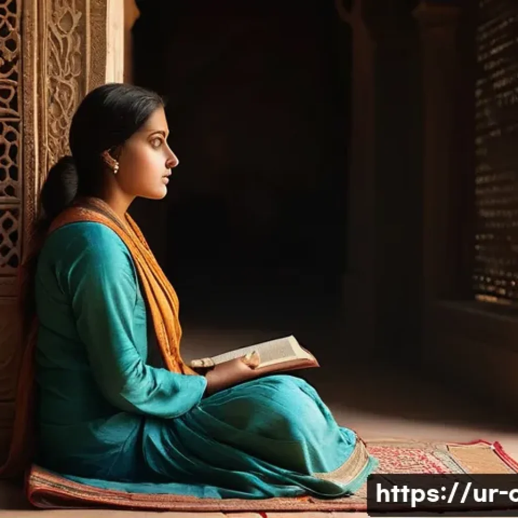 문화예술사와 예술 심리치료의 접목 사례 - **Prompt 1: Serene Contemplation of Ancient Wisdom**
    "A tranquil scene within an ancient, dimly ...